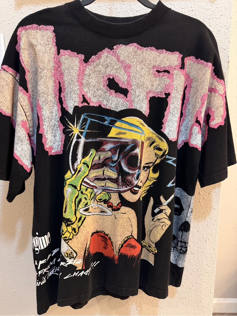 Misfits Civil Regime Unisex Oversized Tee * Original Packaging Included *